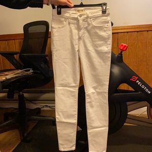 NWOT Madewell white jeans